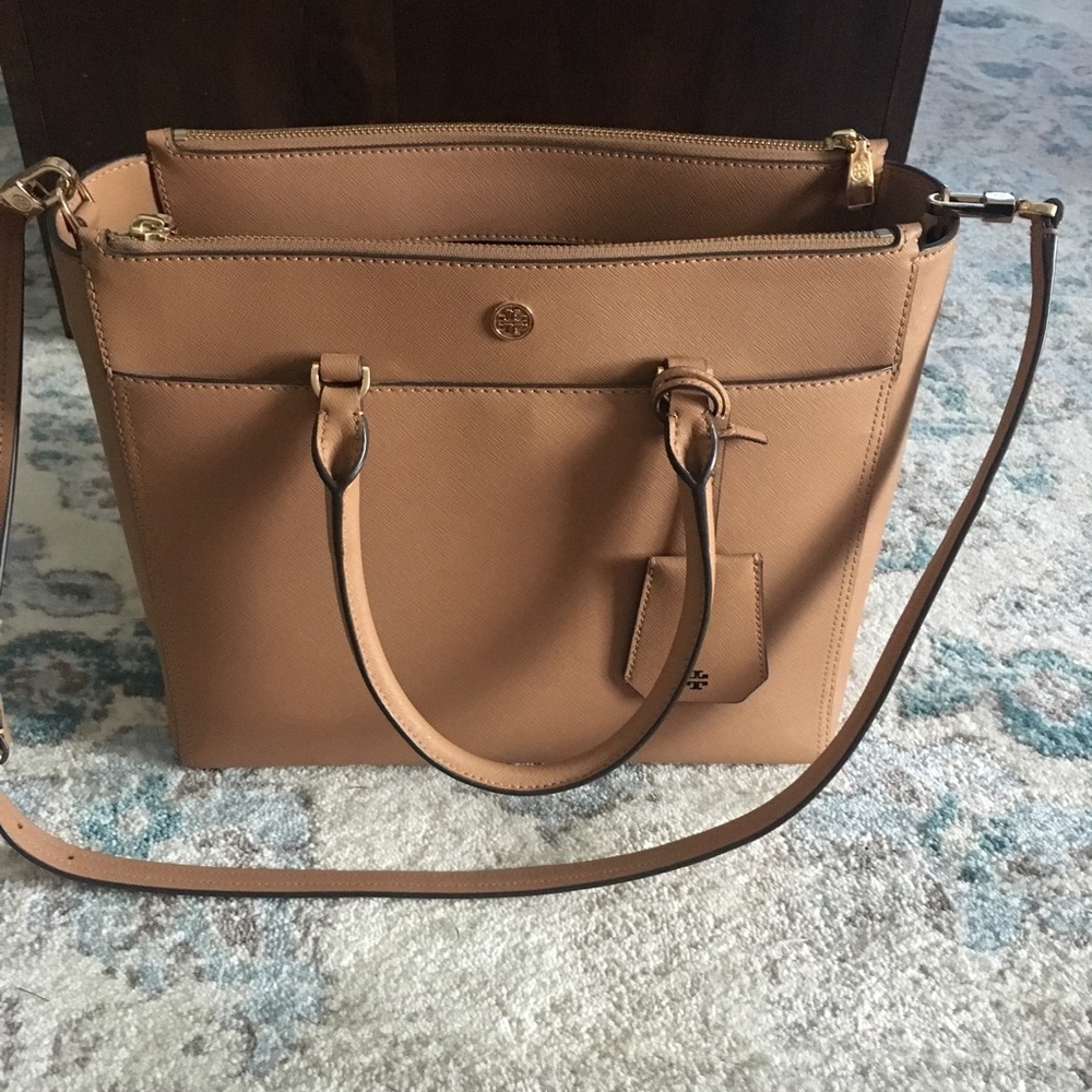 Tory Burch Robinson Double Zip